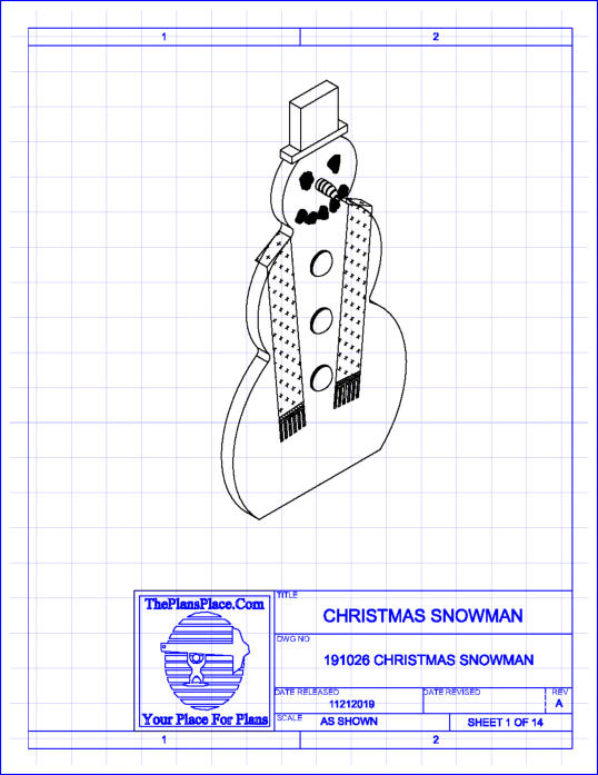 christmas snowman project plan